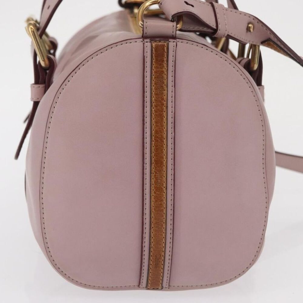 Chloe Vintage Handbag Leather Pink Leather Handbag (Pre-Owned) - Picture 4 of 16